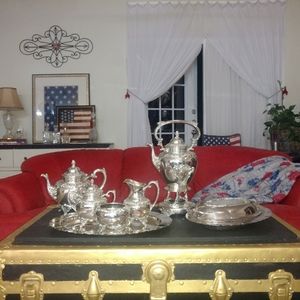 Rogers Bros Tea and Coffee, Cream and Sugar set